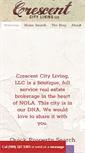 Mobile Screenshot of crescentcityliving.com